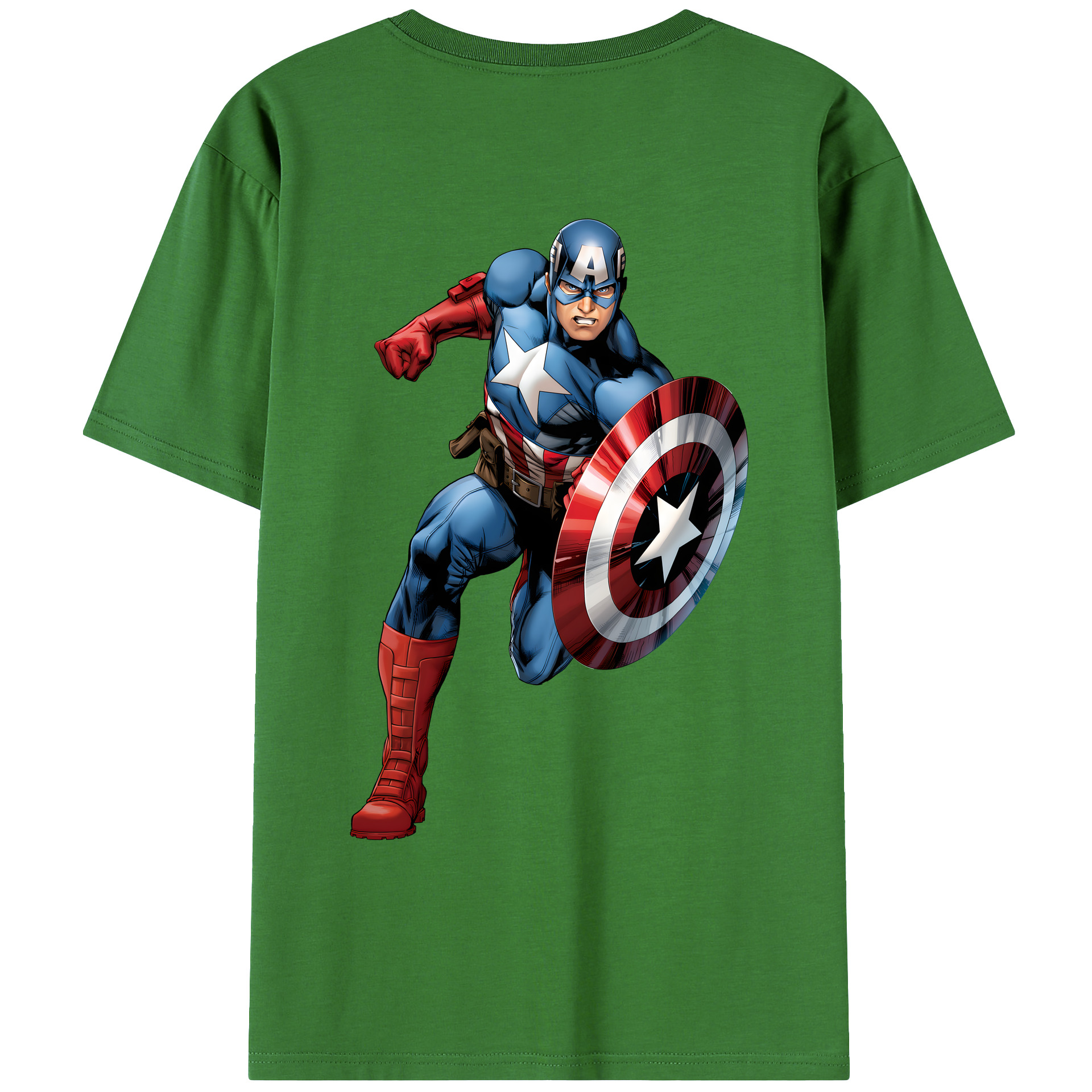 （画像用） アベンジャーズ The Avengers レディース半袖Tシャツ(バックプリント)